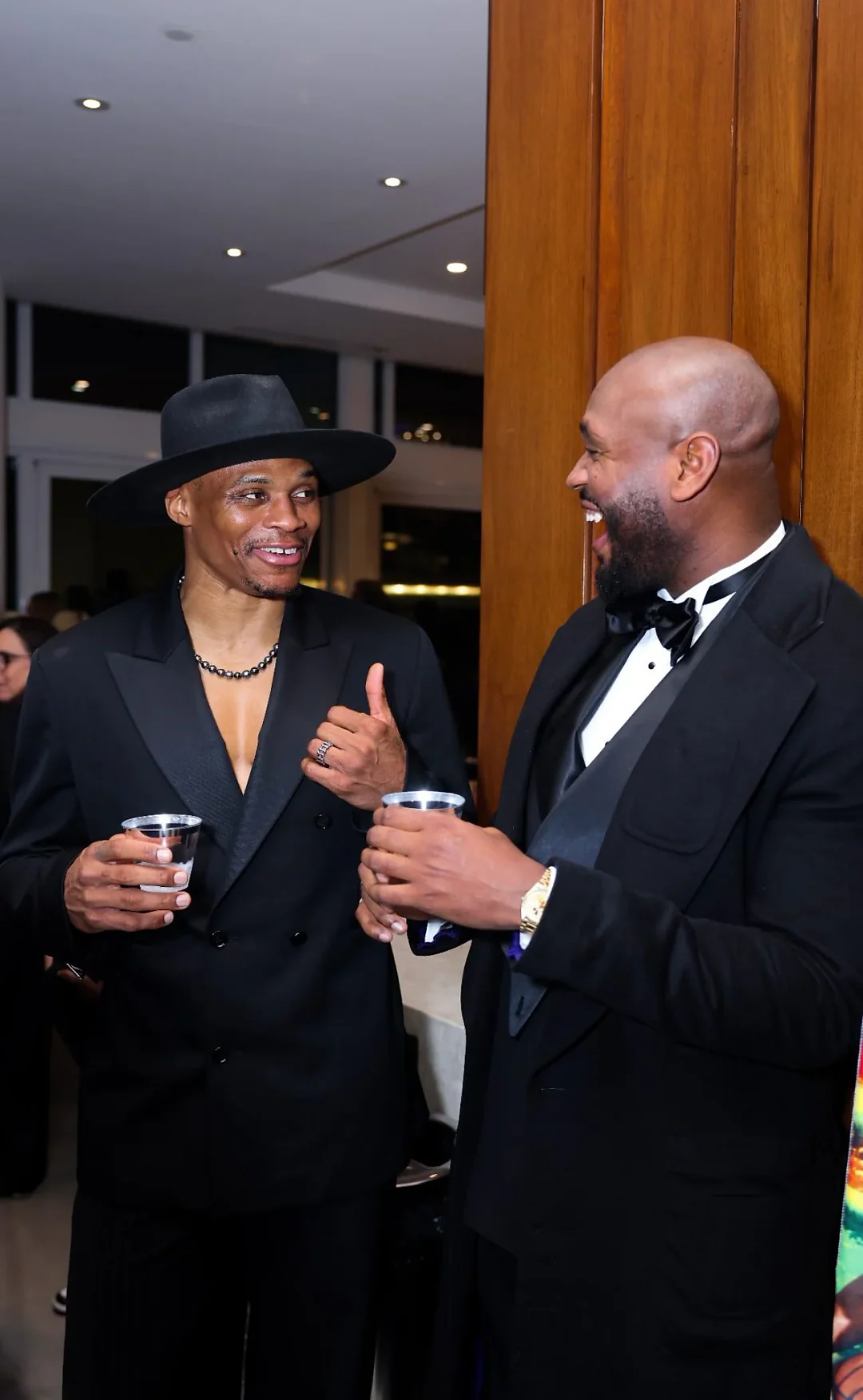 A celebrity guest with The Rose Gold Reserve